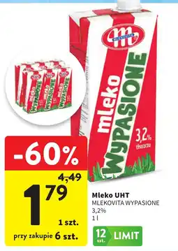 Intermarche Mleko UHT MLEKOVITA WYPASIONE oferta