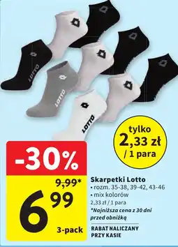 Intermarche Skarpetki Lotto oferta