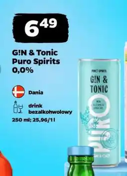 Netto G!N & Tonic Puro Spirits 0,0% oferta