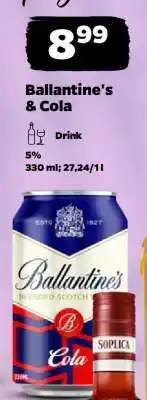 Netto Ballantine's Cola oferta