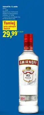 Lidl SMIRNOFF NO. 21 Wódka oferta
