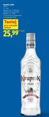 Lidl KRUPNIK Wodka oferta