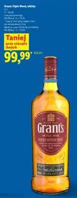 Lidl GRANT'S TRIPLE WOOD Whisky oferta