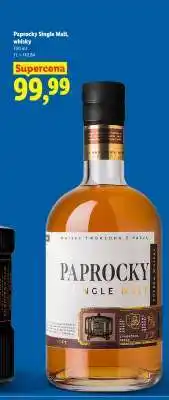 Lidl Paprocky Single Malt, whisky oferta