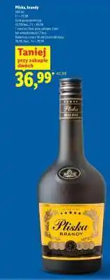 Lidl PLISKA Brandy oferta