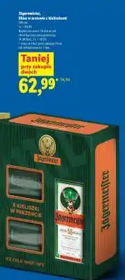 Lidl Jägermeister, Zestaw z kieliszkami oferta