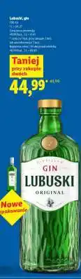 Lidl LUBUSKI Gin oferta