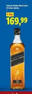 Lidl Johnnie Walker Black Label, 12-letnia whisky oferta