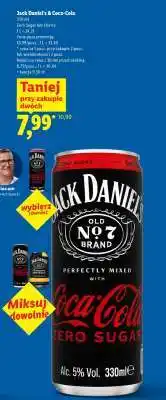 Lidl Jack Daniel's & Coca-Cola oferta