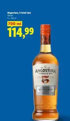Lidl Angostura, 5-letní rum oferta