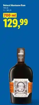 Lidl Botucal Mantuano Rum oferta