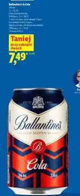 Lidl Ballantine's Cola oferta