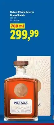 Lidl Metaxa Private Reserve Orama Brandy oferta