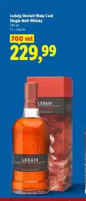 Lidl Ledaig Sinclair Rioja Cask Single Malt Whisky oferta