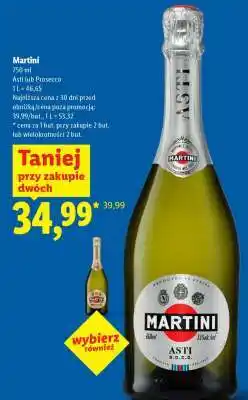 Lidl MARTINI oferta