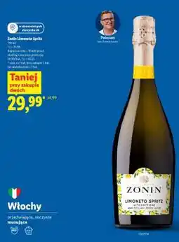 Lidl Zonin Limoneto Spritz oferta
