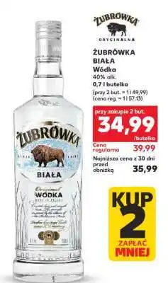 Kaufland ŻUBRÓWKA BIAŁA oferta