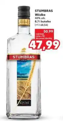 Kaufland STUMBRAS wódka oferta