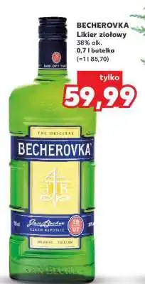 Kaufland BECHEROVKA Likier ziołowy oferta