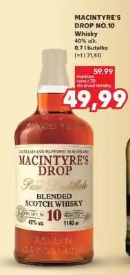 Kaufland MACINTYRE’S DROP NO.10 Whisky oferta