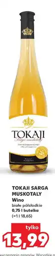 Kaufland TOKAJI SARGA MUSKOTALY oferta