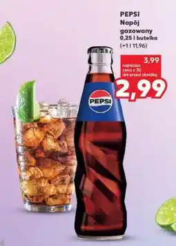 Kaufland PEPSI Napój gazowany 0,25 l butelka oferta