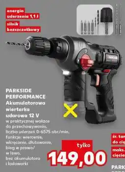 Kaufland PARKSIDE PERFORMANCE Akumulatorowa wiertarka udarowa 12 V oferta