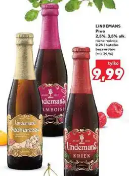 Kaufland LINDEMANS Piwo oferta