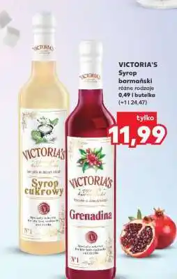 Kaufland VICTORIA'S Syrop barmański różne rodzaje oferta