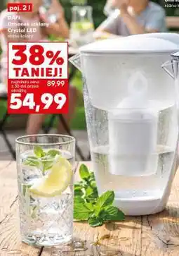 Kaufland DAFI Dzbanek szklany Crystal LED oferta