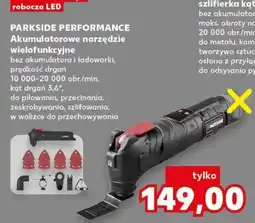 Kaufland PARKSIDE PERFORMANCE Akumulatorowe narzędzie wielofunkcyjne oferta