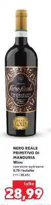 Kaufland NERO REALE PRIMITIVO DI MANDURIA oferta