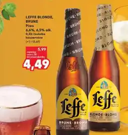 Kaufland LEFFE BLONDE, BRUNE oferta