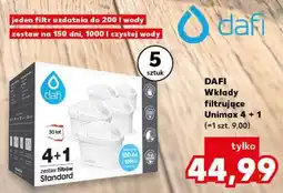 Kaufland DAFI Wkłady filtrujące Unimax 4 + 1 oferta