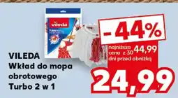 Kaufland VILEDA Wkład do mopa obrotowego Turbo 2 w 1 oferta