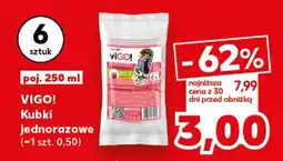 Kaufland VIGO! Kubki jednorazowe oferta