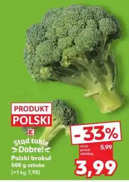 Kaufland Polski brokuł oferta