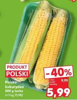 Kaufland Polska kukurydza 500 g tacka oferta