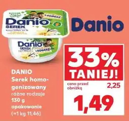 Kaufland DANIO Serek homogenizowany oferta