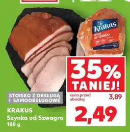 Kaufland KRAKUS Szynka od szwagra 100 g oferta