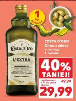 Kaufland COSTA D'ORO Oliwa z oliwek extra virgin 1l butelka oferta