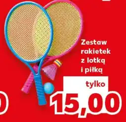 Kaufland Zestaw rakietek z lotką i piłką oferta