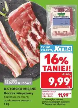Kaufland Boczek wieprzowy oferta