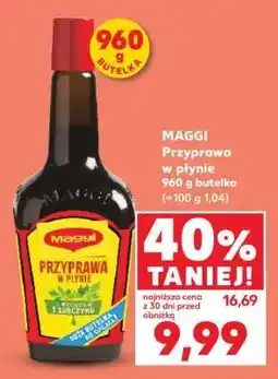 Kaufland MAGGI Przyprawa w płynie 960 g butelka oferta