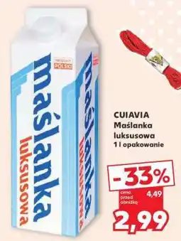 Kaufland CUIAVIA Maślanka luksusowa 1 l opakowanie oferta