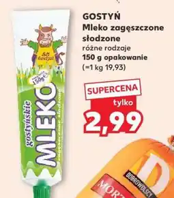 Kaufland GOSTYŃ Mleko zagęszczone słodzone oferta