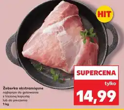 Kaufland Żeberka ekstramięsne oferta