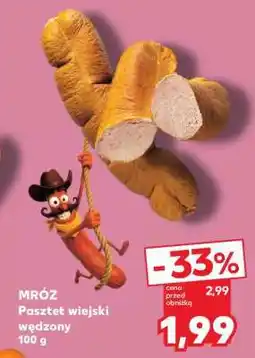 Kaufland MRÓZ Pasztet wiejski wędzony 100 g oferta