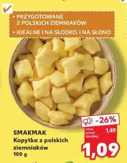 Kaufland SMAKMAK Kopytka z polskich ziemniaków 100 g oferta