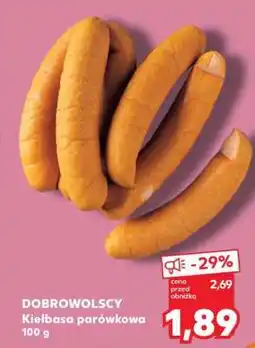 Kaufland DOBROWOLSCY Kiełbasa parówkowa 100 g oferta